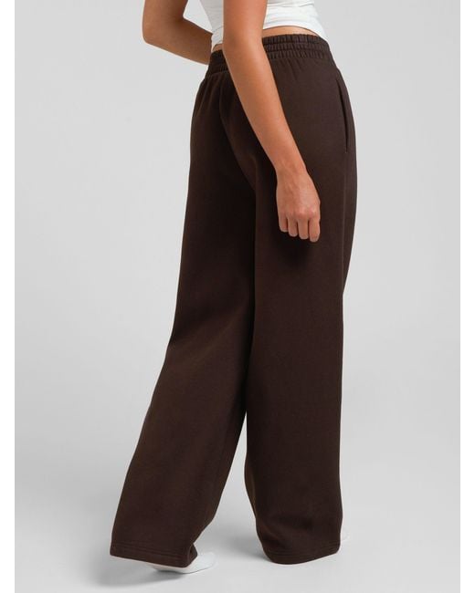 Comfrt Brown Cloud Straight Leg Sweatpants