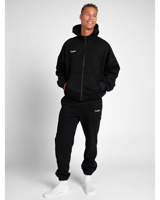 Comfrt Black Cloud Zip Hoodie