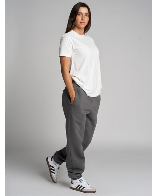 Comfrt Gray Basic Lightweight Tee Shirt