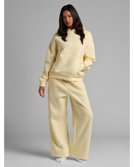 Comfrt Natural Basic Wide Leg Sweatpants