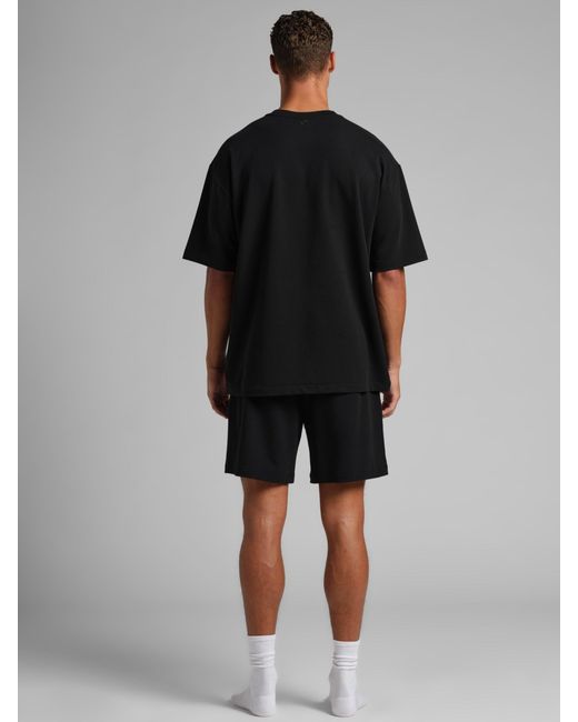 Comfrt Black Luxe Terry Tee