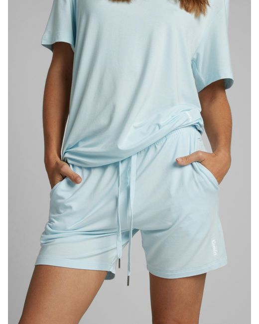 Comfrt Blue Cloud Lounge Shorts