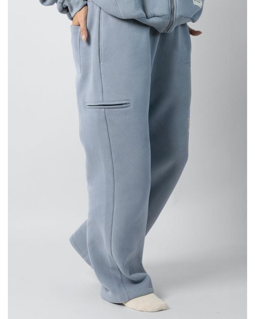 Comfrt Blue Affirmation Straight Leg Sweatpants