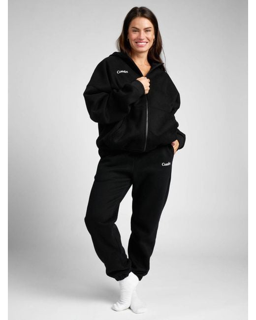 Comfrt Black Cloud Zip Hoodie