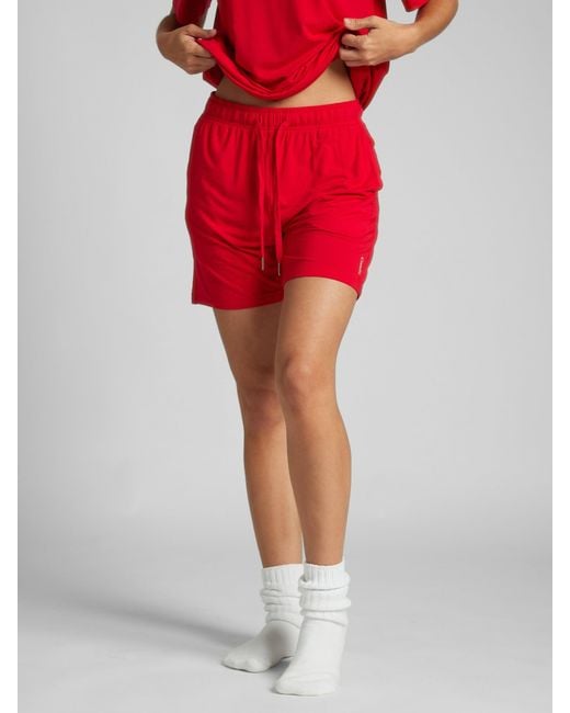 Comfrt Red Cloud Lounge Shorts