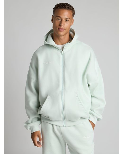 Comfrt Green Cloud Zip Hoodie – Mega