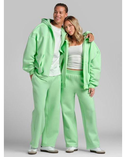 Comfrt Green Cloud Zip Hoodie – Mega