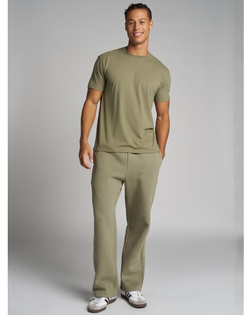 Comfrt Green Basic Lightweight Tee Shirt