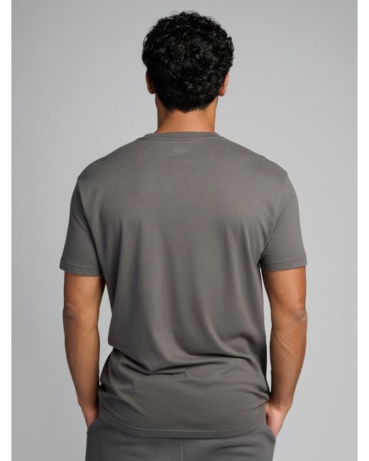 Comfrt Gray Basic Lightweight Tee Shirt