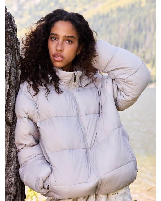 Comfrt Gray Puffer Jacket