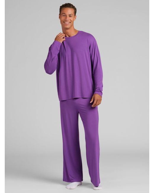 Comfrt Purple Cloud Lounge Pants