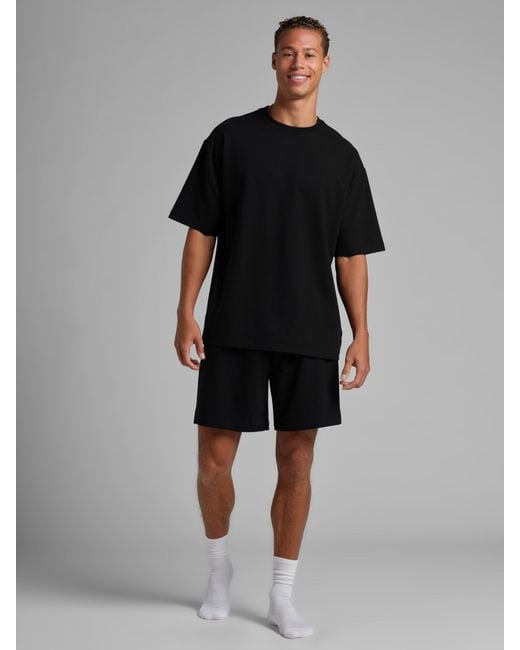 Comfrt Black Luxe Terry Tee