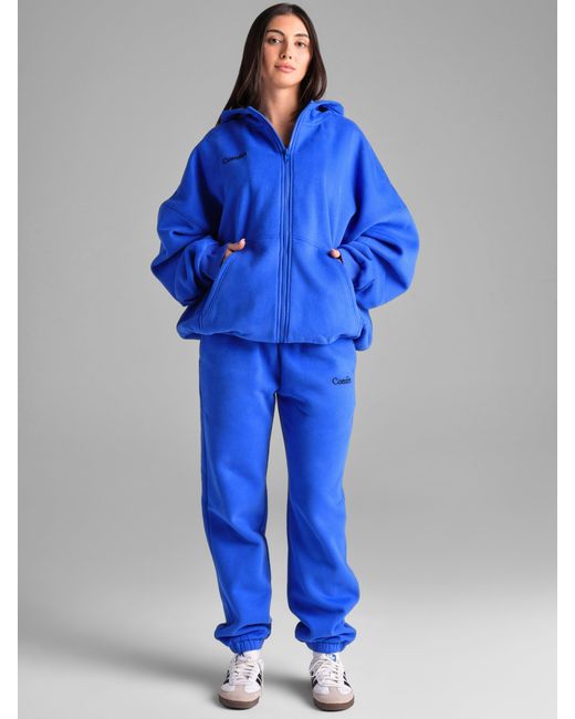 Comfrt Blue Cloud Zip Hoodie