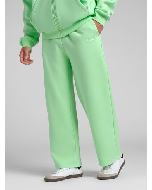 Comfrt Green Cloud Straight Leg Sweatpants