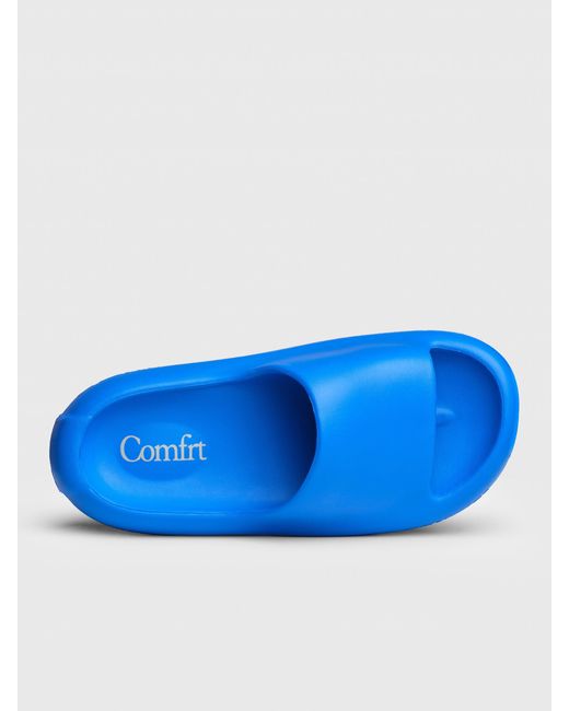 Comfrt Blue Marshmallow Slides