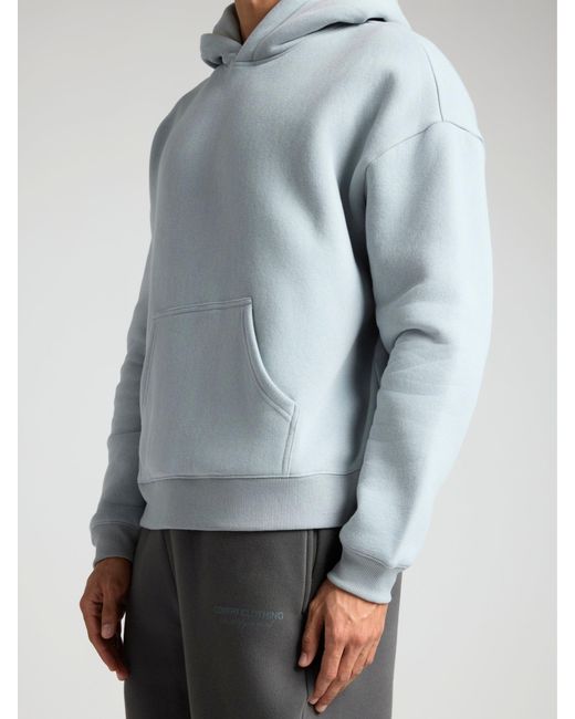 Comfrt Gray Basic Crop Hoodie