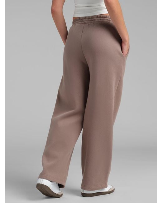 Comfrt Brown Cloud Straight Leg Sweatpants