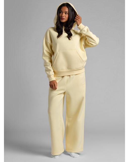 Comfrt Natural Basic Crop Hoodie