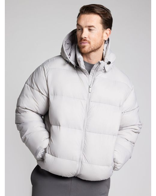 Comfrt Gray Puffer Jacket