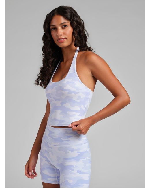 Comfrt White Core Halter Tank
