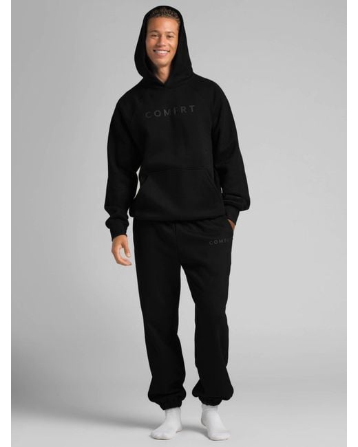 Comfrt Black Tranquil Sweatpants