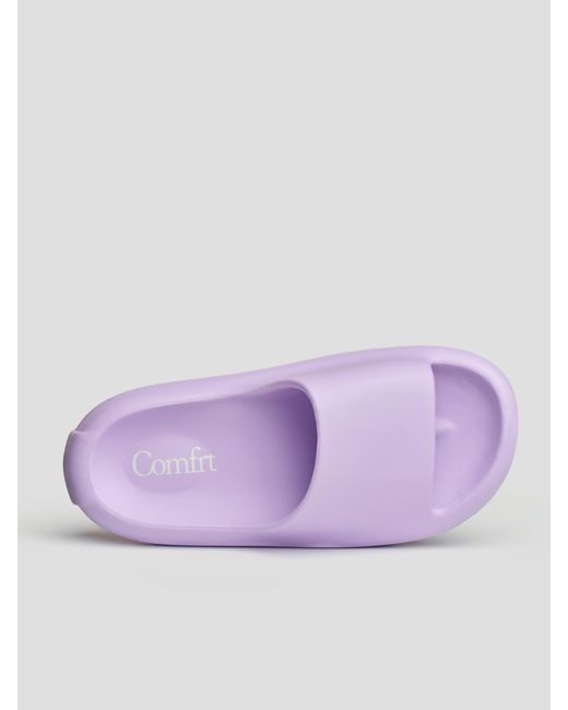 Comfrt Purple Marshmallow Slides