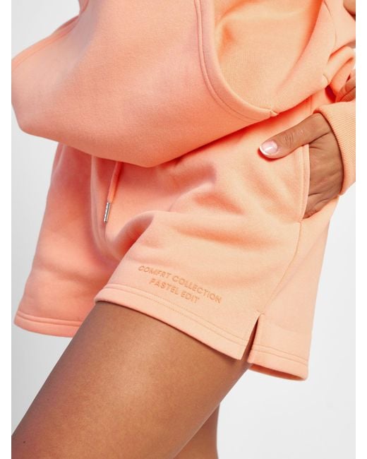 Comfrt Orange Pastel Shorts