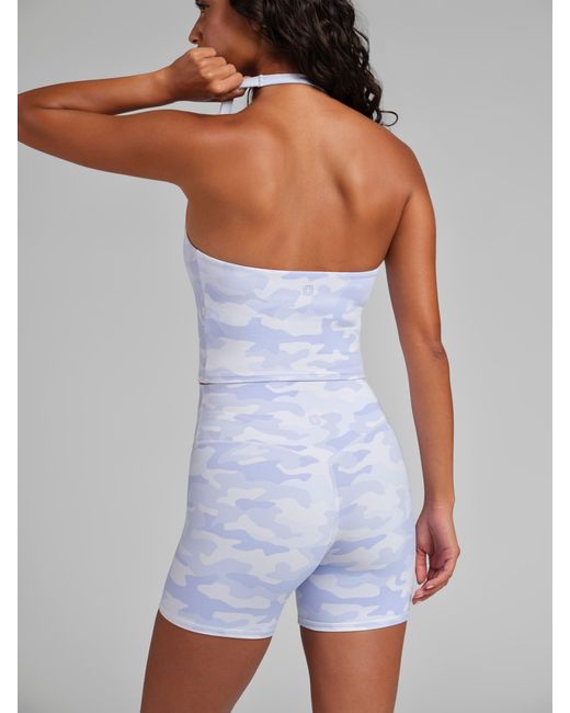 Comfrt White Core Halter Tank