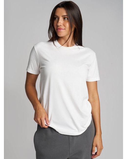 Comfrt Gray Basic Lightweight Tee Shirt