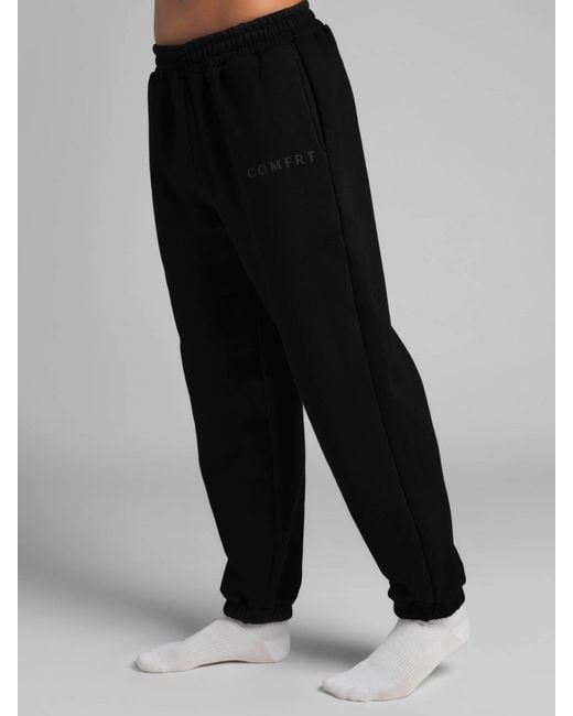 Comfrt Black Tranquil Sweatpants