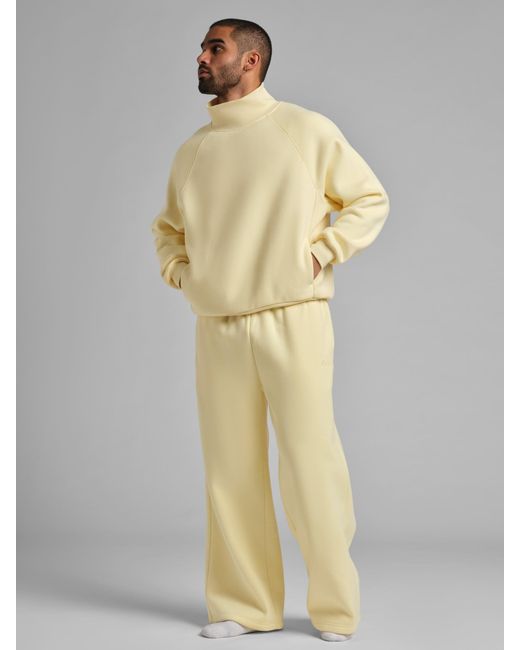 Comfrt Natural Basic Wide Leg Sweatpants