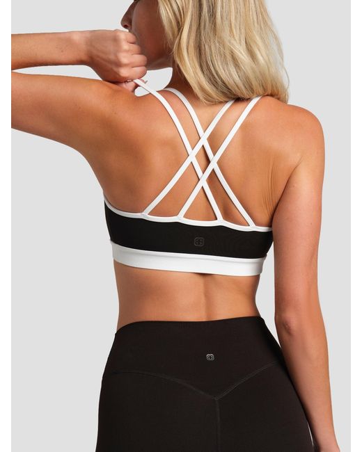 Comfrt Black Core Strappy Bra