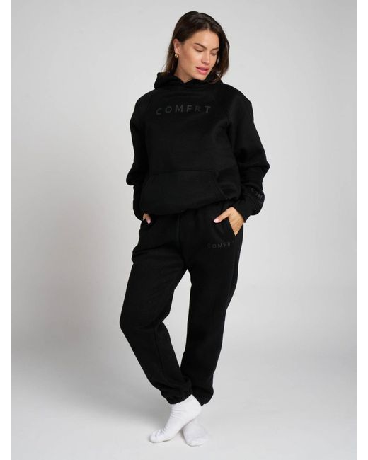 Comfrt Black Tranquil Sweatpants