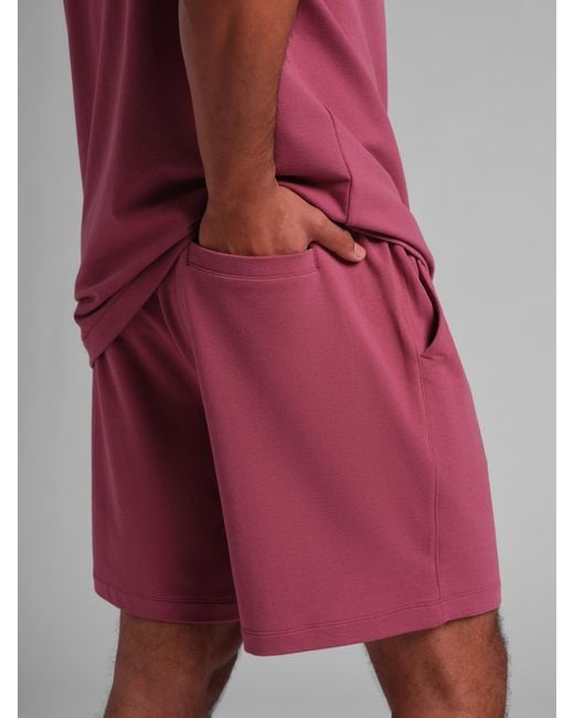 Comfrt Red Luxe Terry Short