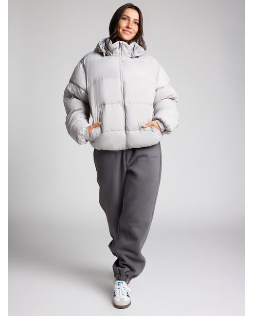 Comfrt Gray Puffer Jacket