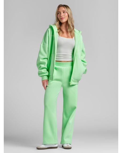 Comfrt Green Cloud Straight Leg Sweatpants