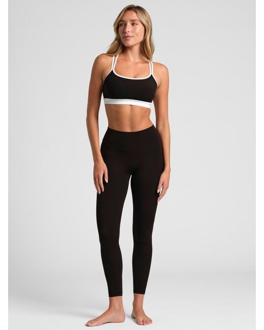 Comfrt Black Core Strappy Bra