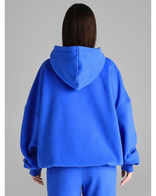 Comfrt Blue Cloud Zip Hoodie
