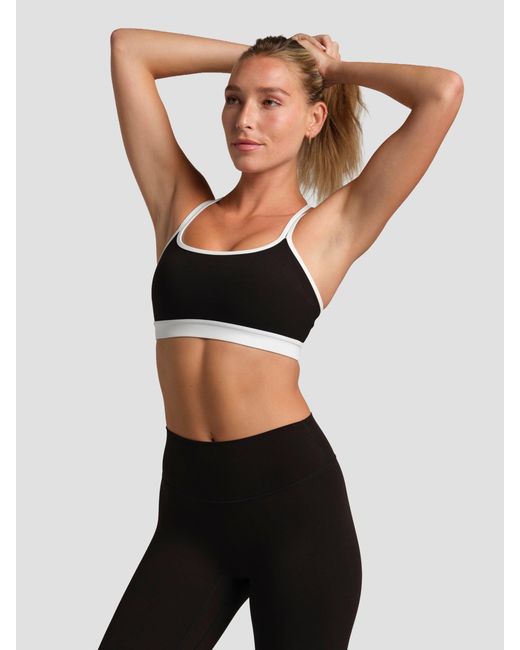 Comfrt Black Core Strappy Bra