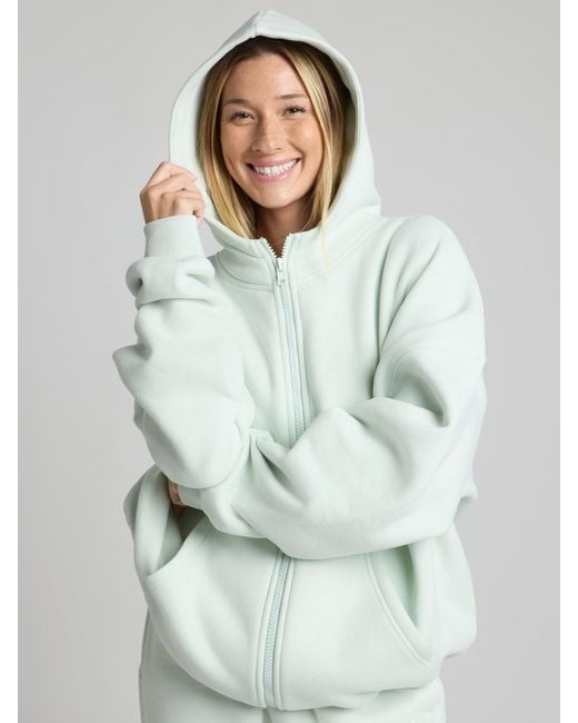 Comfrt Green Cloud Zip Hoodie – Mega