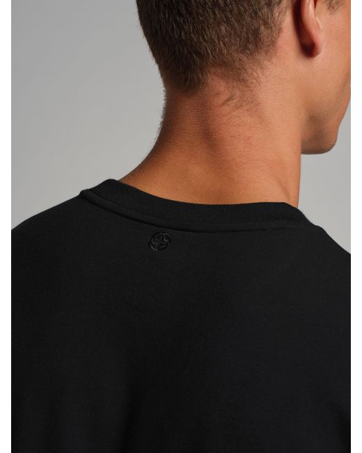 Comfrt Black Luxe Terry Tee