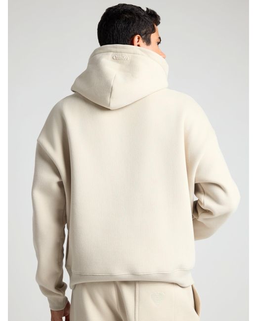 Comfrt Natural Basic Crop Hoodie