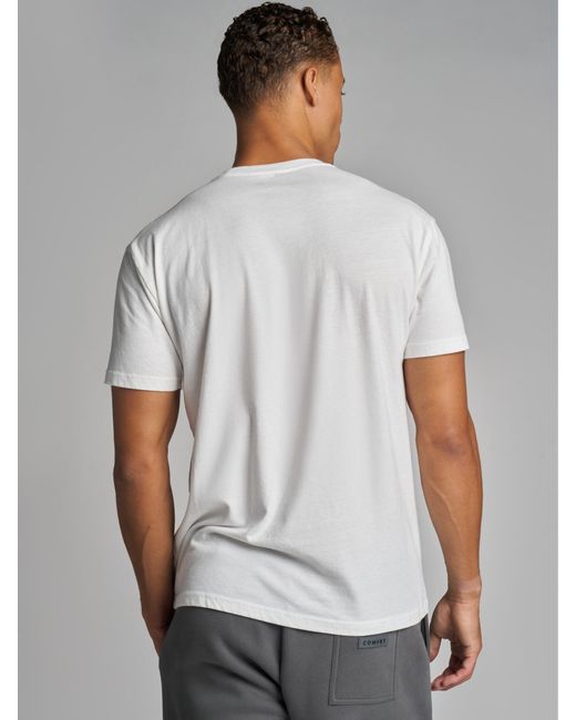 Comfrt Gray Basic Lightweight Tee Shirt
