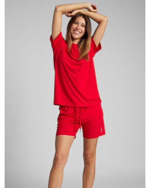 Comfrt Red Cloud Lounge Shorts