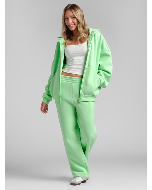 Comfrt Green Cloud Zip Hoodie – Mega