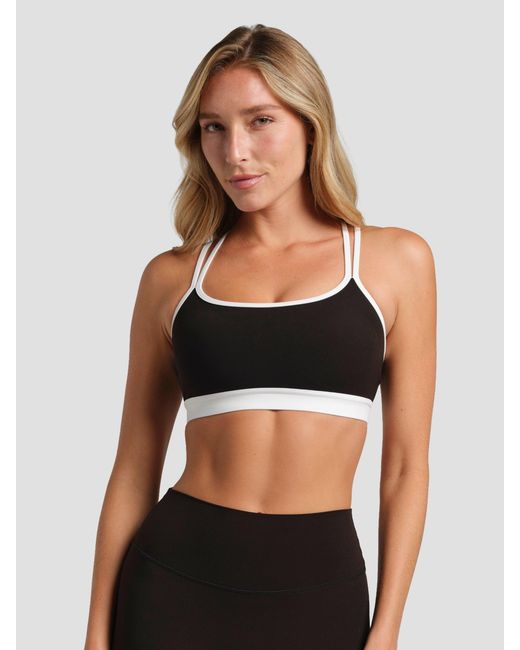 Comfrt Black Core Strappy Bra