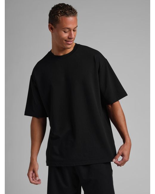 Comfrt Black Luxe Terry Tee