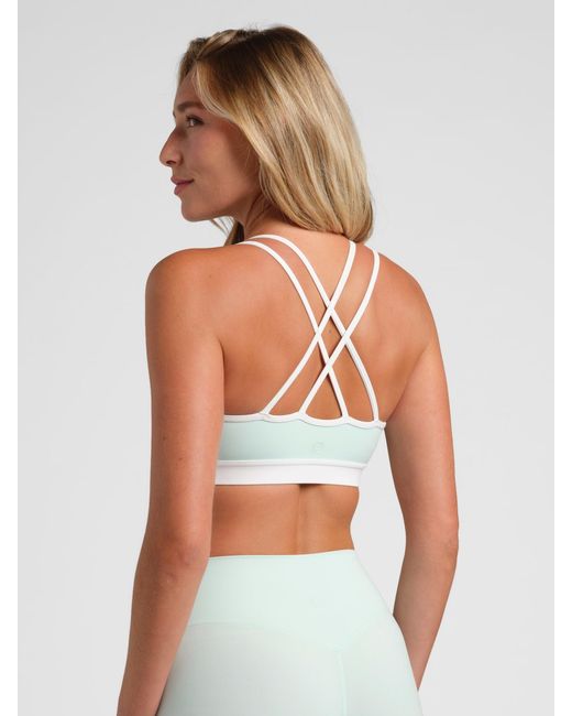 Comfrt Green Core Strappy Bra