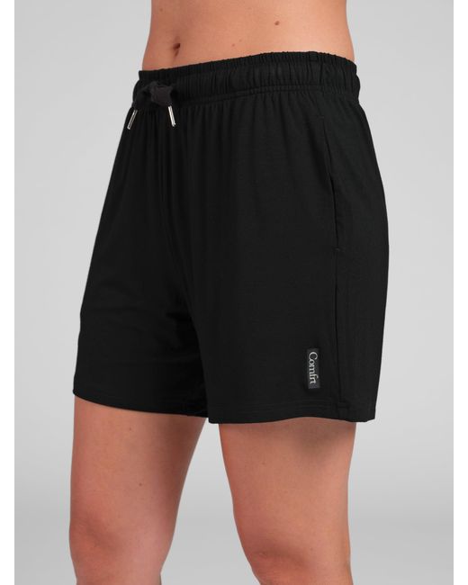 Comfrt Black Cloud Lounge Shorts