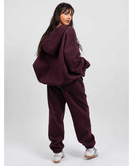 Comfrt Purple Cloud Zip Hoodie